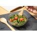 Set of 3 bamboo 'nagano' place settings, wooden advertising gifts promotional