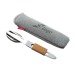 Product thumbnail Toronto' metal cutlery set, with neoprene case 1