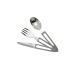 Product thumbnail Toronto' metal cutlery set, with neoprene case 3