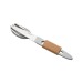Toronto' metal cutlery set, with neoprene case wholesaler