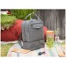 Yari cooler backpack, RPET grey, isothermal backpack promotional