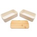 Product thumbnail Double compartment bento with bamboo lid 2