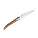 Product thumbnail Folding olive wood knife 11 cm 4