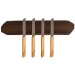 Product thumbnail Small magnetic knife bar in acacia wood 2