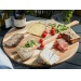 XXL round chopping board in acacia 'Shokki, pizza tray and board promotional