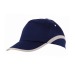 Basic cap with contrasting edging, Sports cap promotional