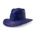 Chapeau de paille en couleur, chapeau de paille promotional