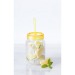 Sirex jar, cup with straw promotional
