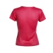 Women's technical t-shirt in 135 g/m2 honeycomb polyester wholesaler