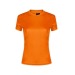 T-shirt femme technique en polyester 135 g/m2 nid d'abeille, T-shirt femme promotional