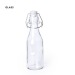 Product thumbnail Mini glass bottle with cap 260 ml 0