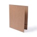 Porte-documents en carton recyclé, chemise et pochette à rabat promotional