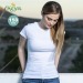Product thumbnail Women's white KEYA T-shirt in 150 g/m2 cotton 2