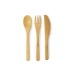 Product thumbnail Bamboo cutlery set 1