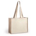 Product thumbnail Shopping bag in jute and canvas 1