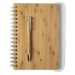 Product thumbnail Bamboo pen and notebook set 2