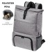 Product thumbnail Urban backpack with insulated pocket 0
