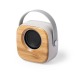 Enceinte 3W façade bambou, Enceinte en bois ou bambou promotional