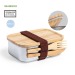 Bamboo and metal lunchbox wholesaler