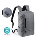 Product thumbnail Antibacterial heather backpack 0