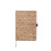 Bloc-notes en liège A5, Accessoire en liège promotional