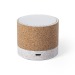 3W speaker with cork finish, Wooden or bamboo enclosure promotional