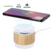 Product thumbnail 3W bamboo speaker with wireless charger 0
