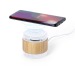 Product thumbnail 3W bamboo speaker with wireless charger 4