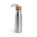 Product thumbnail Metal and bamboo bottle 60cl 1
