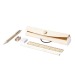 Product thumbnail Palermo - Nature line stationery kit in wood 5