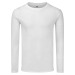 T-Shirt Adult White - Iconic Long Sleeve T, Textile Fruit of the Loom promotional