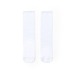 Paire de chaussettes en polyester blanc , Paire de chaussettes promotional