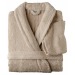 Product thumbnail Shawl-collar bathrobe 100% cotton 0