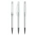 Prodir DS2PTC Transparent with Chrome Metal Nose-Cone wholesaler