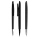 Prodir DS5 TPC Polished with Chrome Metal Nose-Cone, stylo Prodir promotional