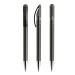 Prodir DS3TTC Transparent with Chrome Metal Nose-Cone, Prodir Pen promotional