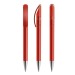 Prodir DS3TFS Frosted with Satin Metal Nose-Cone, stylo Prodir promotional