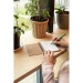 A6 notebook with biros - Fab Europe, recycled notebook promotional