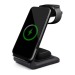 15W wireless charger, 3 in 1, phone holder - Todd, Cell phone holder and stand, base for smartphone promotional