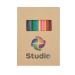 Set de crayons de couleur, carnet de notes - Paddy wholesaler