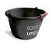 Round bucket 15 L black wholesaler