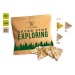 Organic corn crispy triangles in promotional bag wholesaler