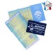 3-part vehicle registration card holder wholesaler