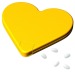 Heart mint dispenser, heart promotional