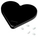 Heart mint dispenser, heart promotional