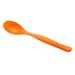 Plastic spoon, soup spoon and teaspoon promotional