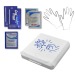Hygiene travel box, disinfecting and cleaning wipe promotional