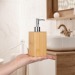 Distributeur de savon Bamboo, 0,2 l, Coffret et accessoire de bain promotional