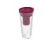 Tasse isolante Mochaavec un filtre à thé, réutilisable, infuseur à thé promotional