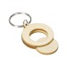 Porte-clés en copeaux de bois Cercle wholesaler